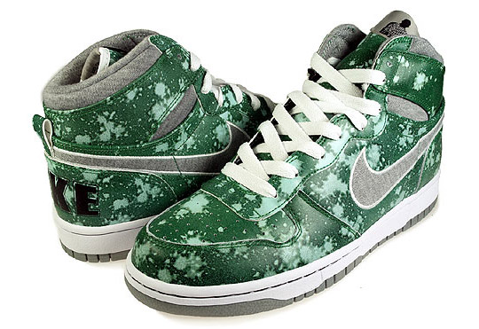 The new Big Nike High for Spring 2010 affectionately known as the “green 