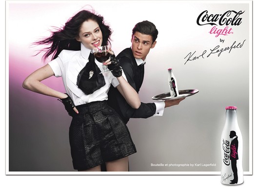 karl lagerfeld designs. Karl Lagerfeld Does Coke