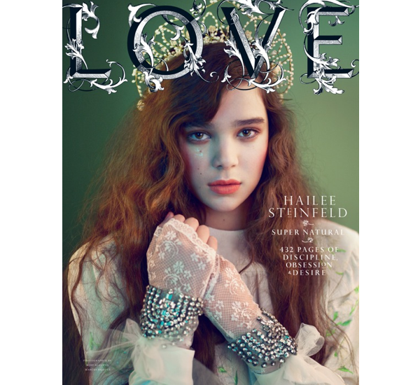 Hailee Steinfeld Chloe Moretz for LOVE Magazine 6