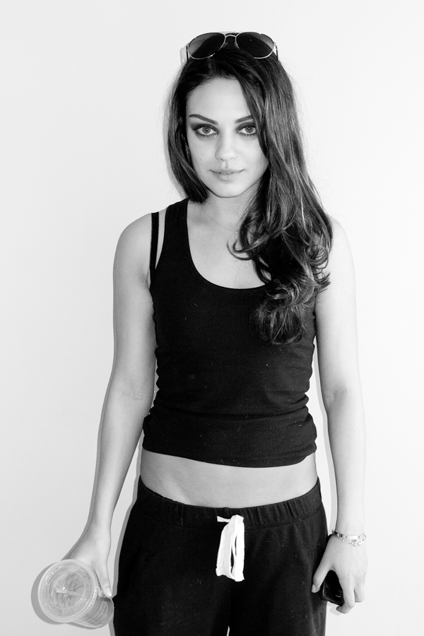 Mila Kunis Shot By Terry Richardson Sidewalk Hustle