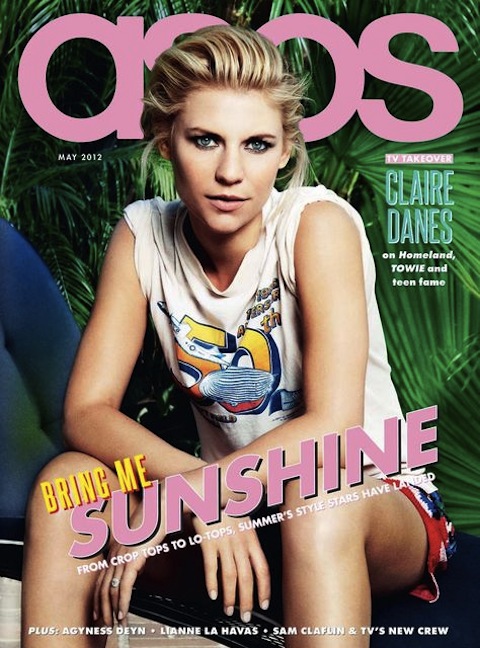 ASOS Magazine May 2012 Claire Danes by Danielle Levitt