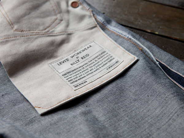 levi's raw selvedge denim