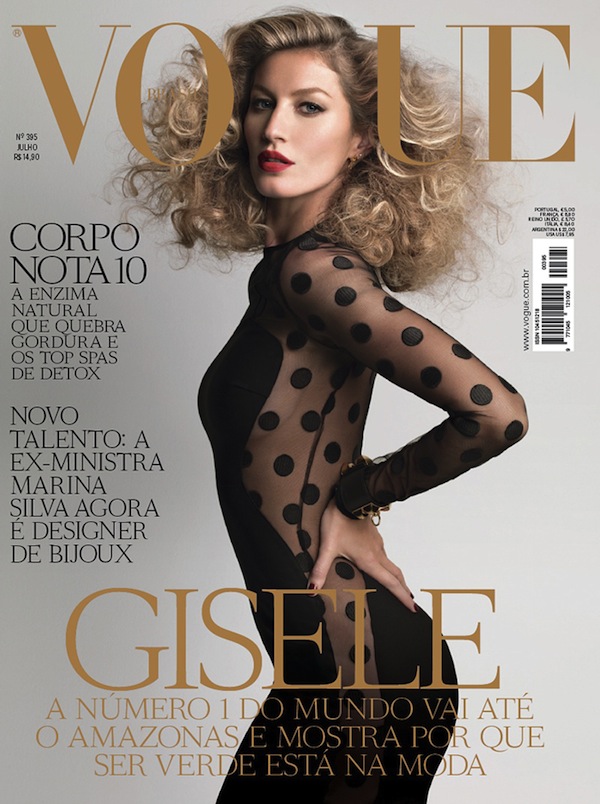 Gisele Bundchen Vogue Brasil July 2011 | Sidewalk Hustle