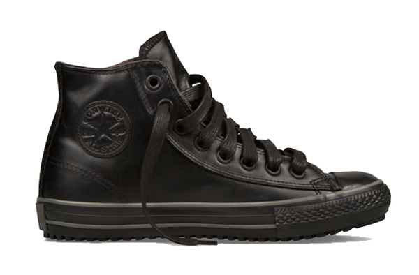 leather boot converse