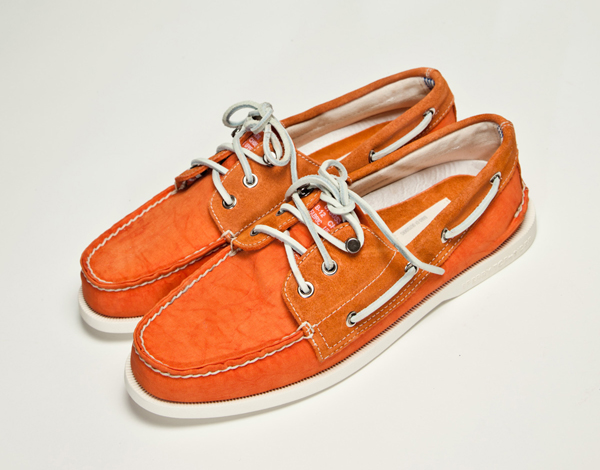 orange sperrys