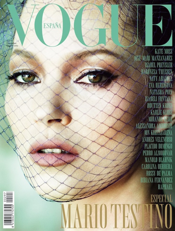 Mario Testino Shoots Top Models for Vogue España December 2012 ...