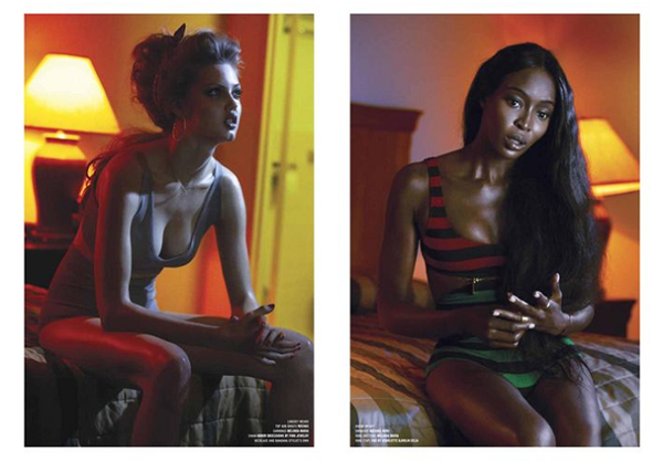 Naomi Campbell and Lindsey Wixson for V Magazine-4
