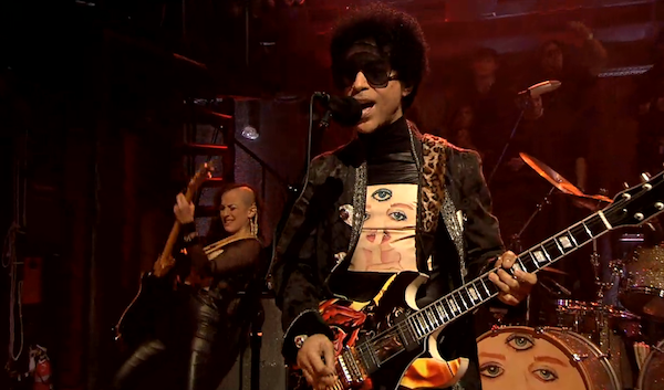 Prince visits Late Night With Jimmy Fallon