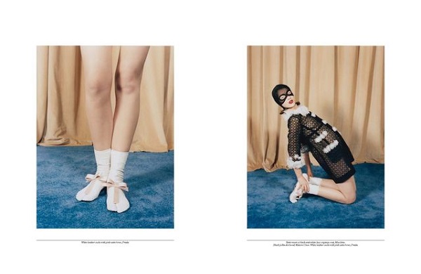 Codie Young, Manon Leloup, & Yumi Lambert for Self Service No.38 SS 2013-0