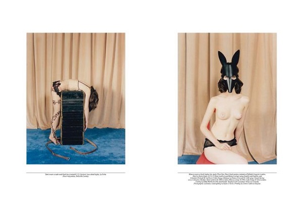 Codie Young, Manon Leloup, & Yumi Lambert for Self Service No.38 SS 2013-10