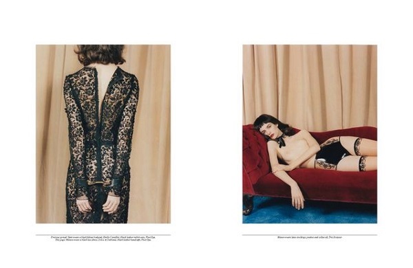 Codie Young, Manon Leloup, & Yumi Lambert for Self Service No.38 SS 2013-2