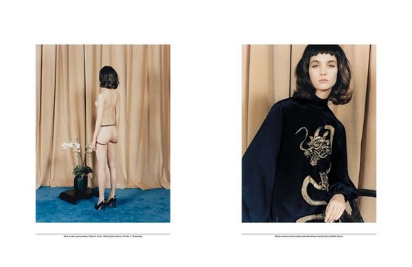 Codie Young, Manon Leloup, & Yumi Lambert for Self Service No.38 SS 2013-4