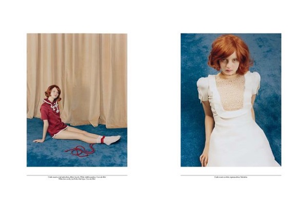 Codie Young, Manon Leloup, & Yumi Lambert for Self Service No.38 SS 2013-8