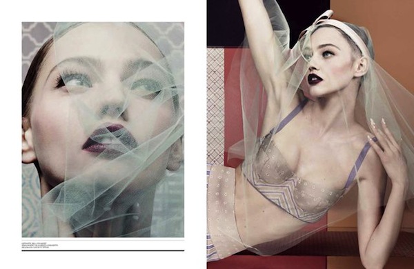 Sasha Pivovarova for Interview Magazine April 2013-3