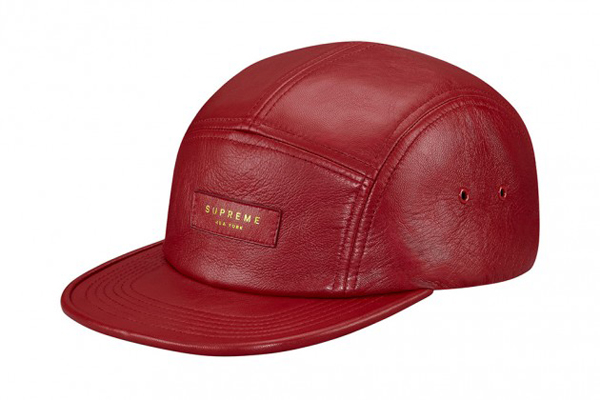 Supreme Leather Camp Caps Spring Summer 2013