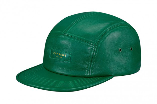 Supreme Leather Camp Caps Spring Summer 2013