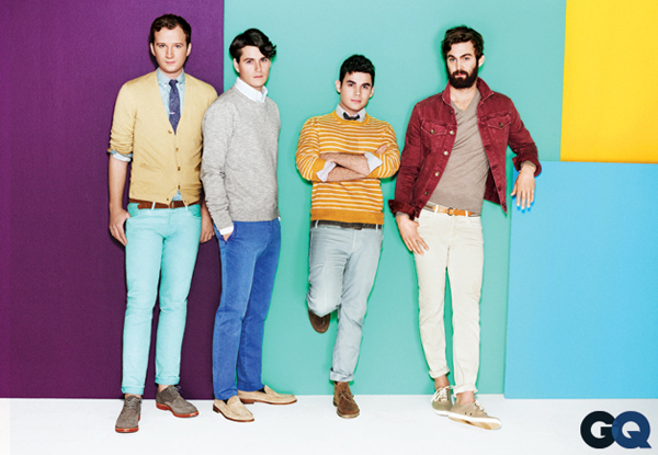 Vampire Weekend for GQ Magazine Wear It Now Fade Up