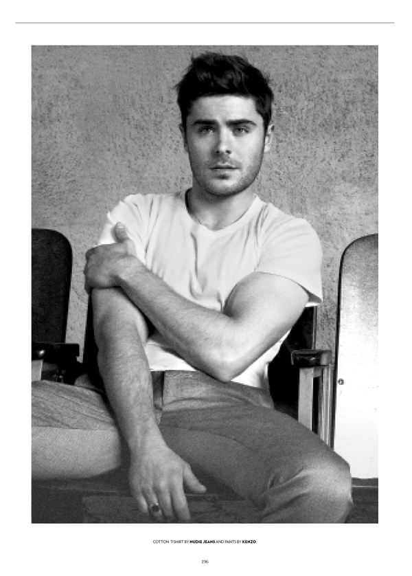Zac Efron for Flaunt Magazine Untitled Workplace Comedy