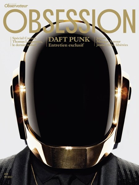 Daft Punk Cover Obsession Magazine May 2013 Issue