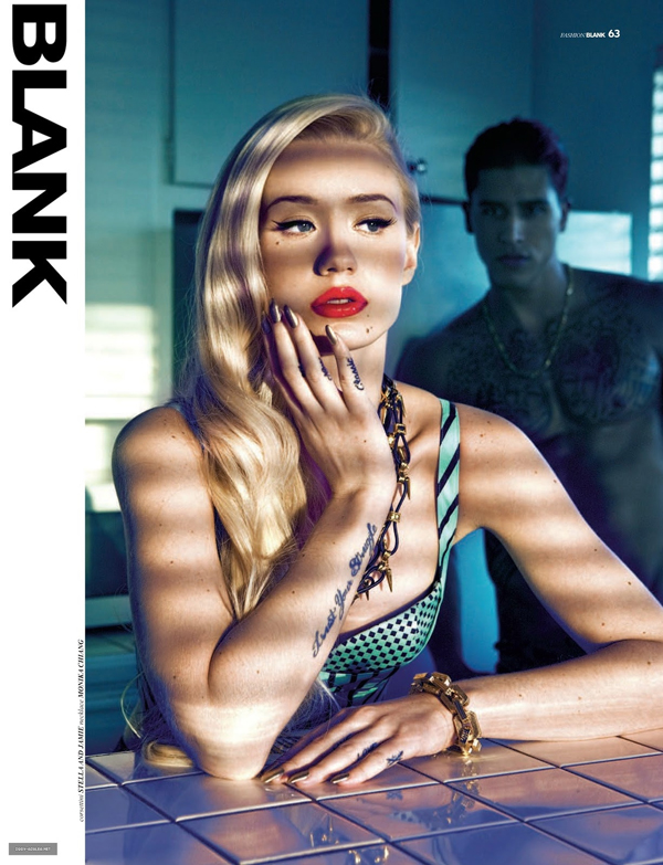 Iggy Azalea covers BLANK Magazine