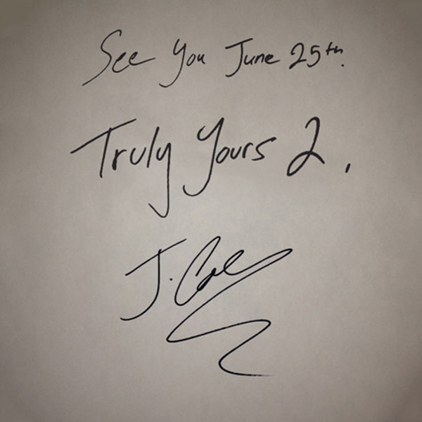 J. Cole Truly Yours 2 EP