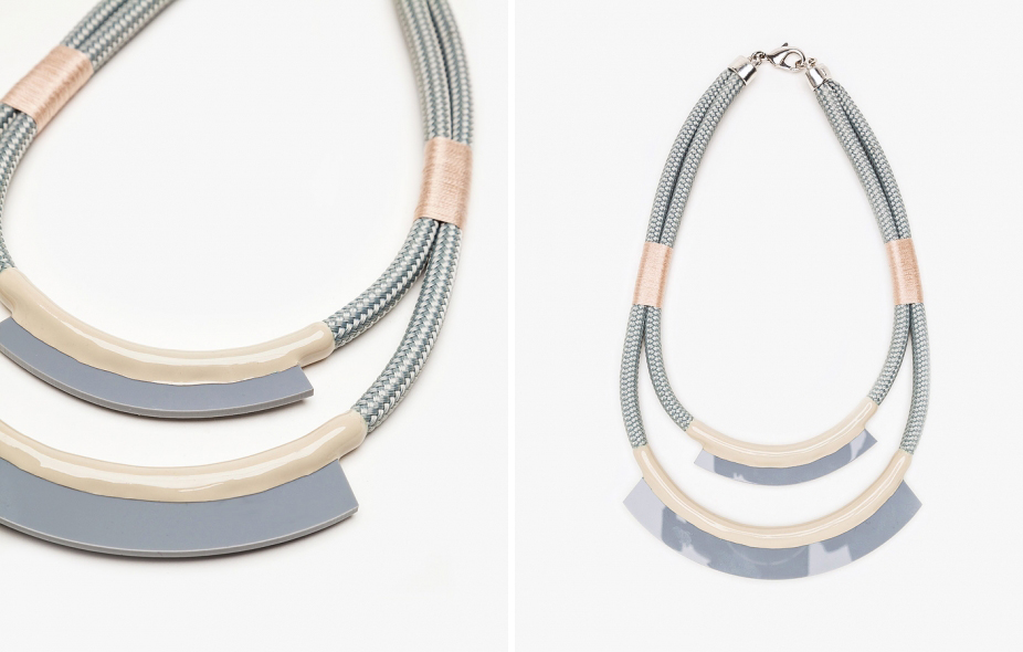 Orly Genger by Jaclyn Mayer bea necklace