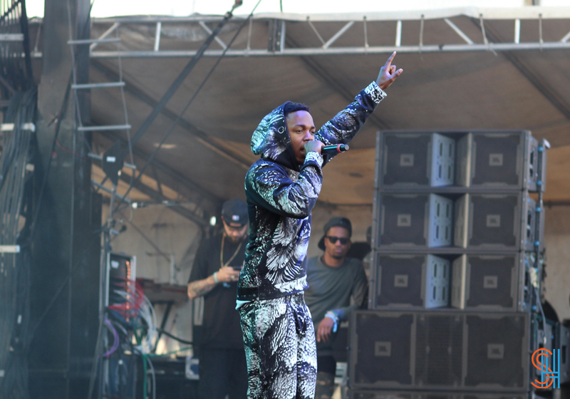 Kendrick Lamar at Governors Ball