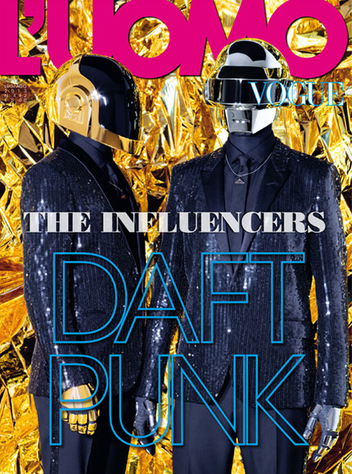Daft Punk cover L Uomo Vogue July August 2013 Issue
