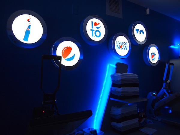 T-Shirt Press at Pepsi Pop Up Toronto