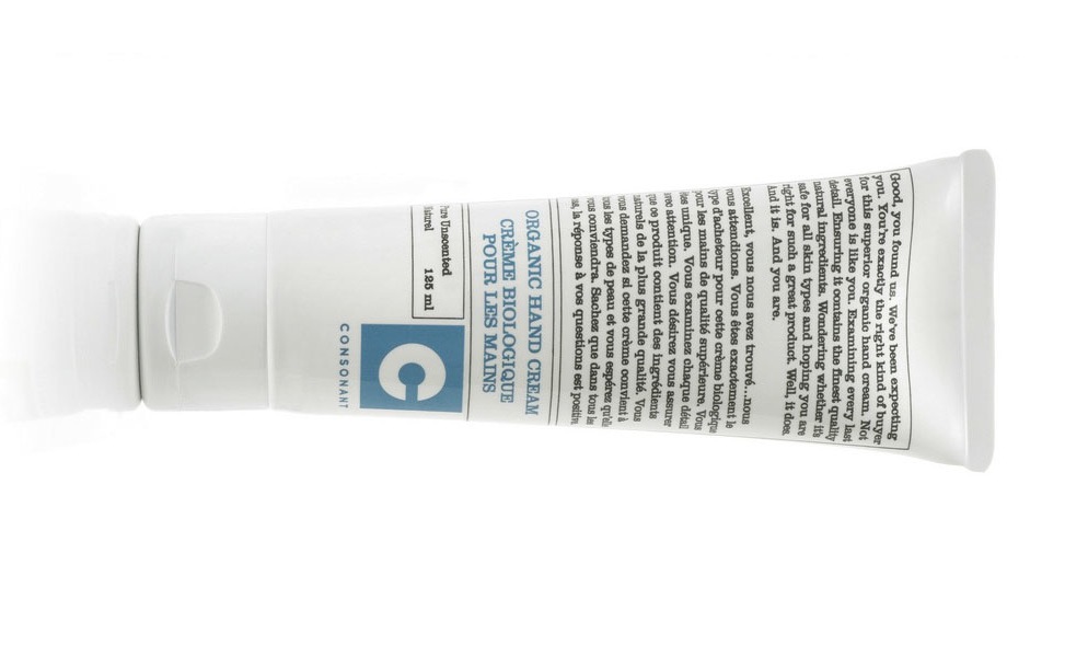 Consonant Skincare Intensive Therapy Organic Hand Cream | Sidewalk Hustle