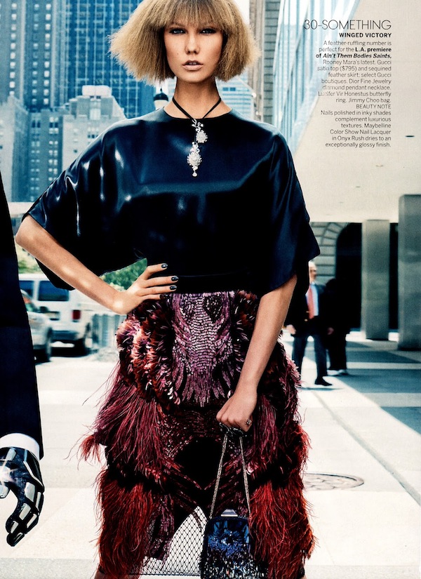 Karlie Kloss & Daft Punk for Vogue US-2