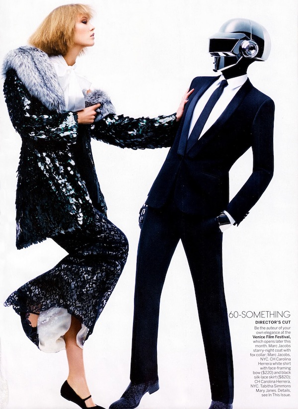 Karlie Kloss & Daft Punk for Vogue US-9