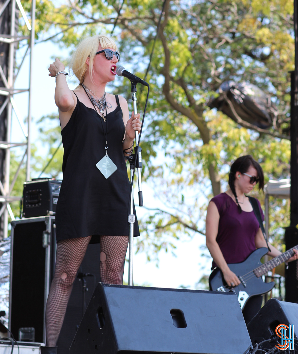 White Lung Pitchfork Music Festival 2013 Mish Way