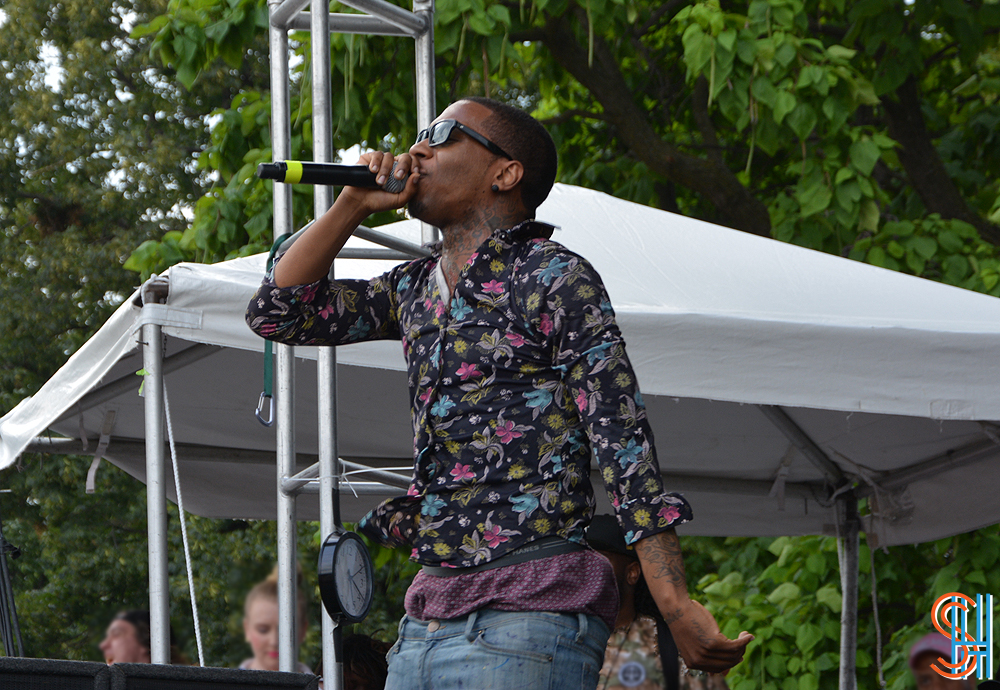 Lil B at Pitchfork Music Festival 2013