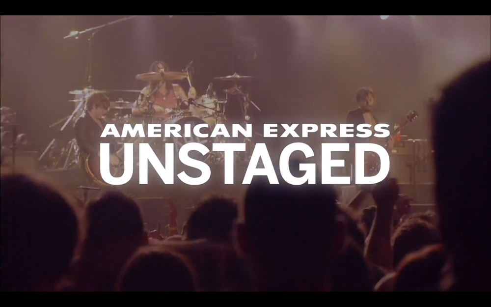 American Express Unstaged with Kings of Leon Fred Armisen