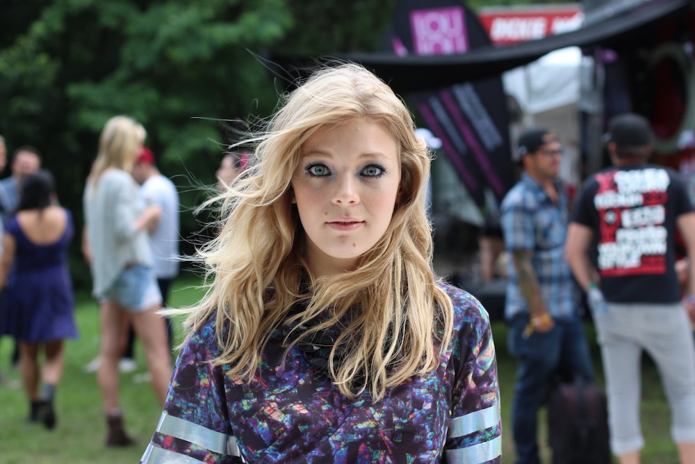 Osheaga Style 2013 Rudimental Becky Hill Close