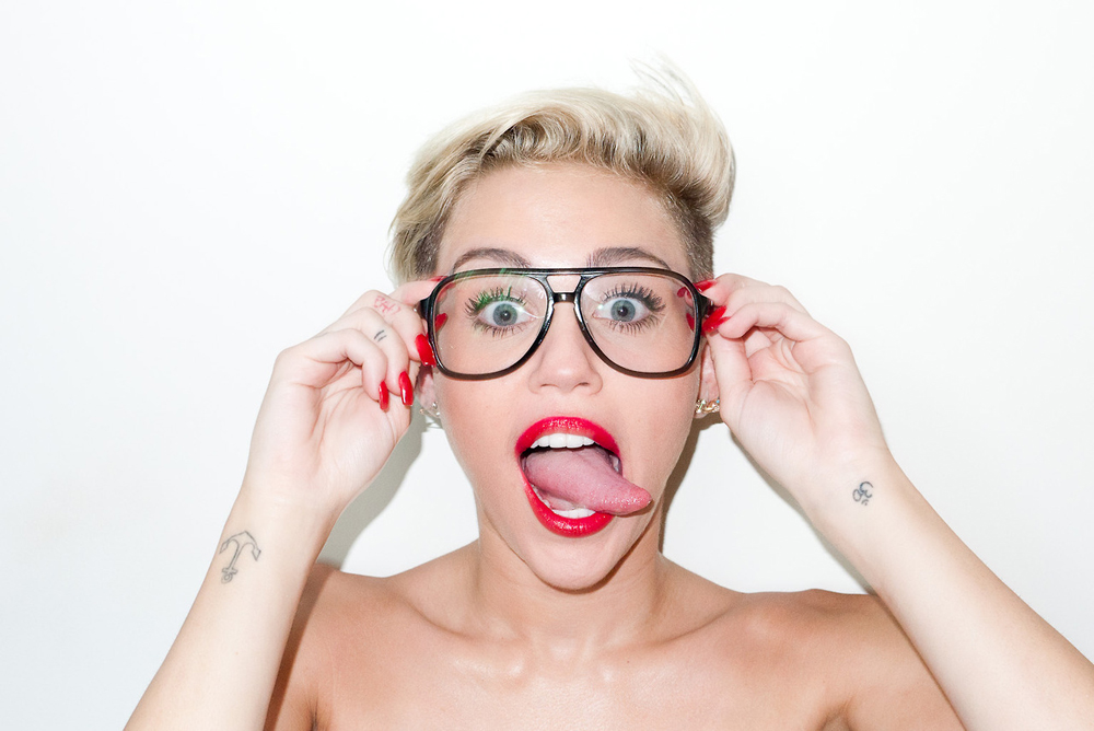 Miley Cyrus photographed by Terry Richardson