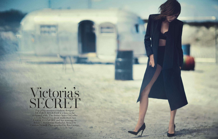 Victoria Beckham & Louis Vuitton for VOGUE Australia