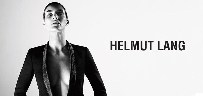 Hilary Rhoda for Helmut Lang Fall Winter 2013 Campaign