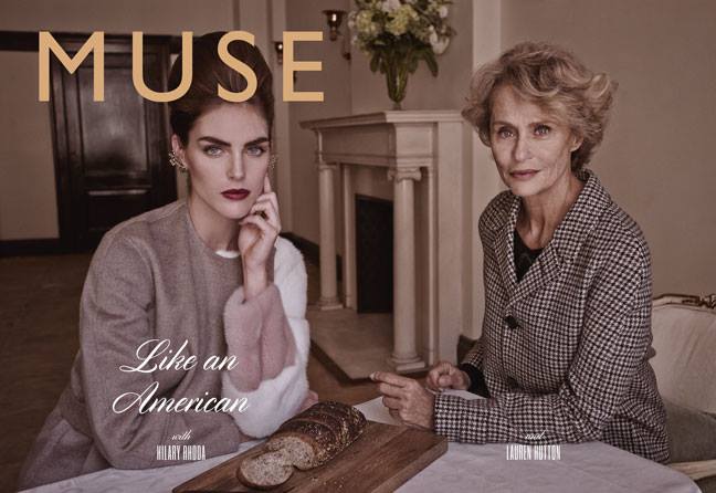 Hilary Rhoda Lauren Hutton Muse