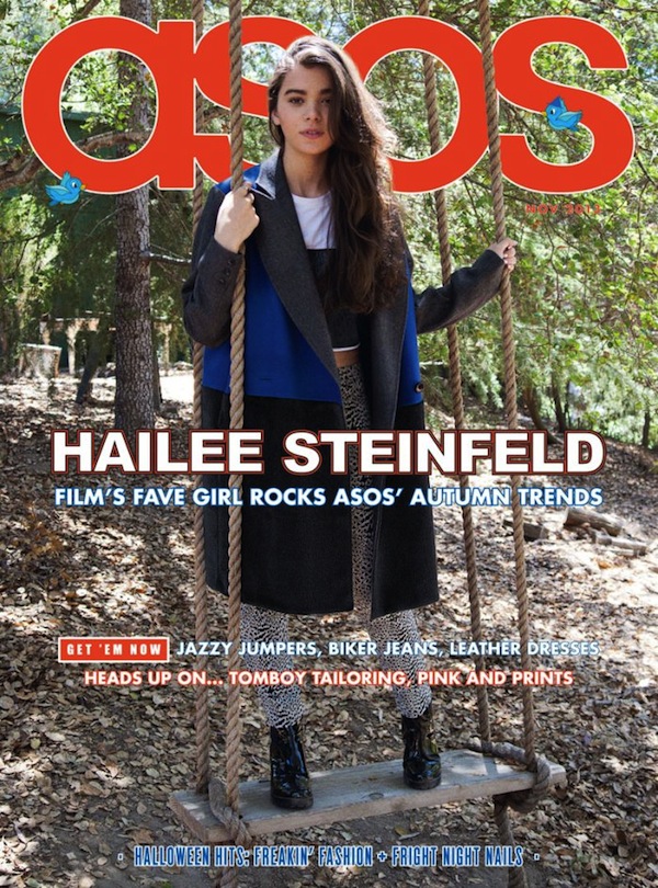 FASHION Magazine Winter 2017 Cover: Hailee Steinfeld  Fashion magazine  cover, Fashion magazine, Magazine cover design