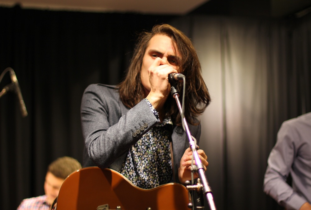 Michael Rault at Harry Rosen's Underground Lounge