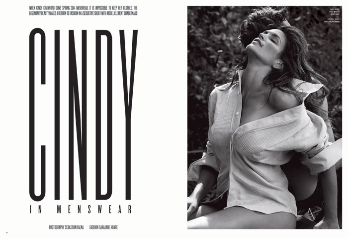 Cindy Crawford for V Magazine #86