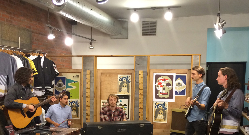 Fred Perry Toronto presents Dinosaur Bones In Store Acoustic Session