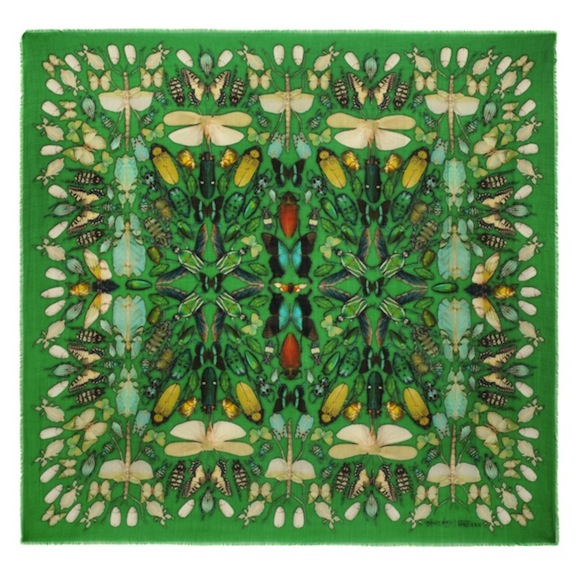 Damien Hirst x Alexander McQueen Scarf Collaboration-10