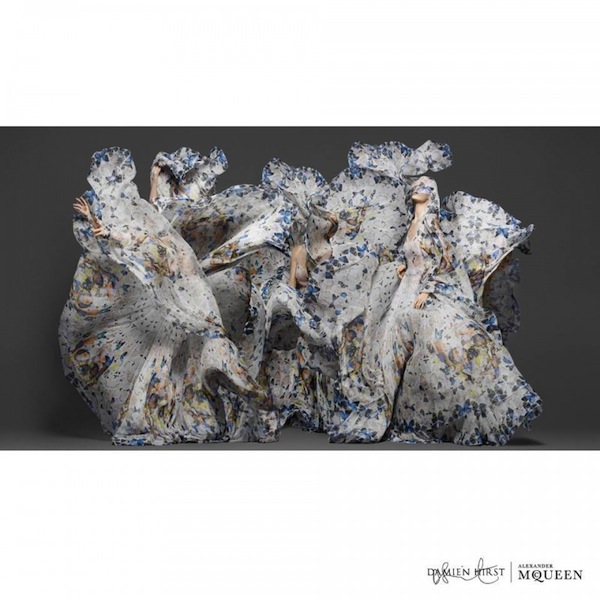 Damien Hirst x Alexander McQueen Scarf Collaboration-2