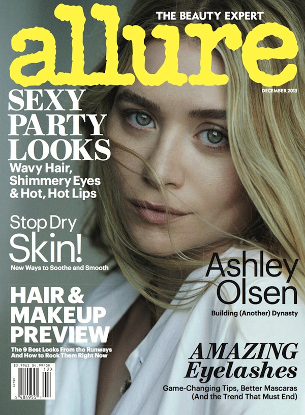 Ashley and Mary Kate Olsen Allure December 2013 Peter Lindbergh-4