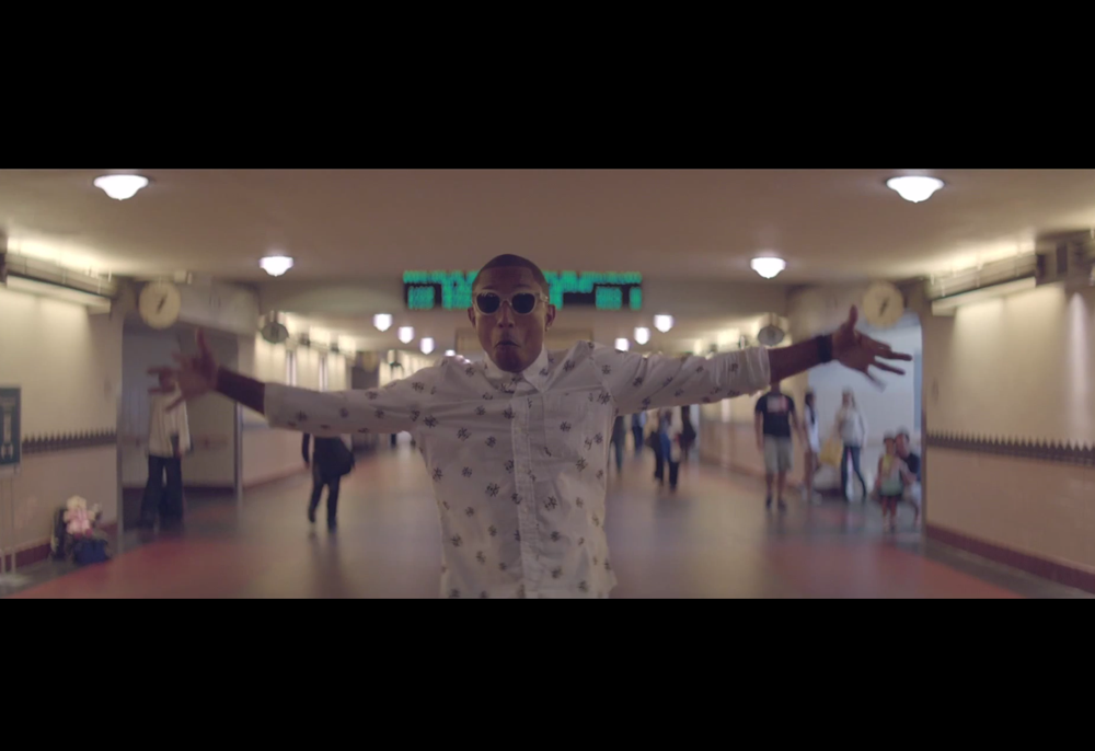 Pharrell Happy The Worlds First 24-Hour Music Video