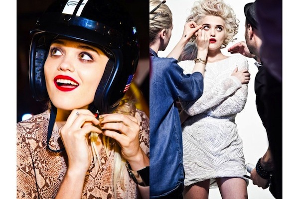 Sky Ferreira for Redken [Behind The Scenes]-6