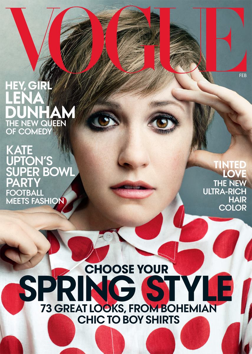 Lena Dunham for Vogue February 2014